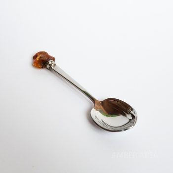 Spoon With Amber Souvenir
