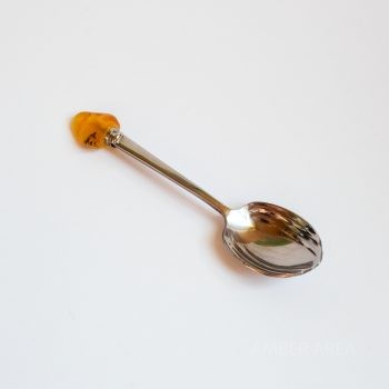 Spoon With Amber Souvenir