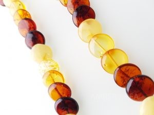 Baltic amber interesting shape necklace wholesale