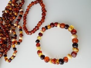 Various baroque necklaces Baltic amber wholesale