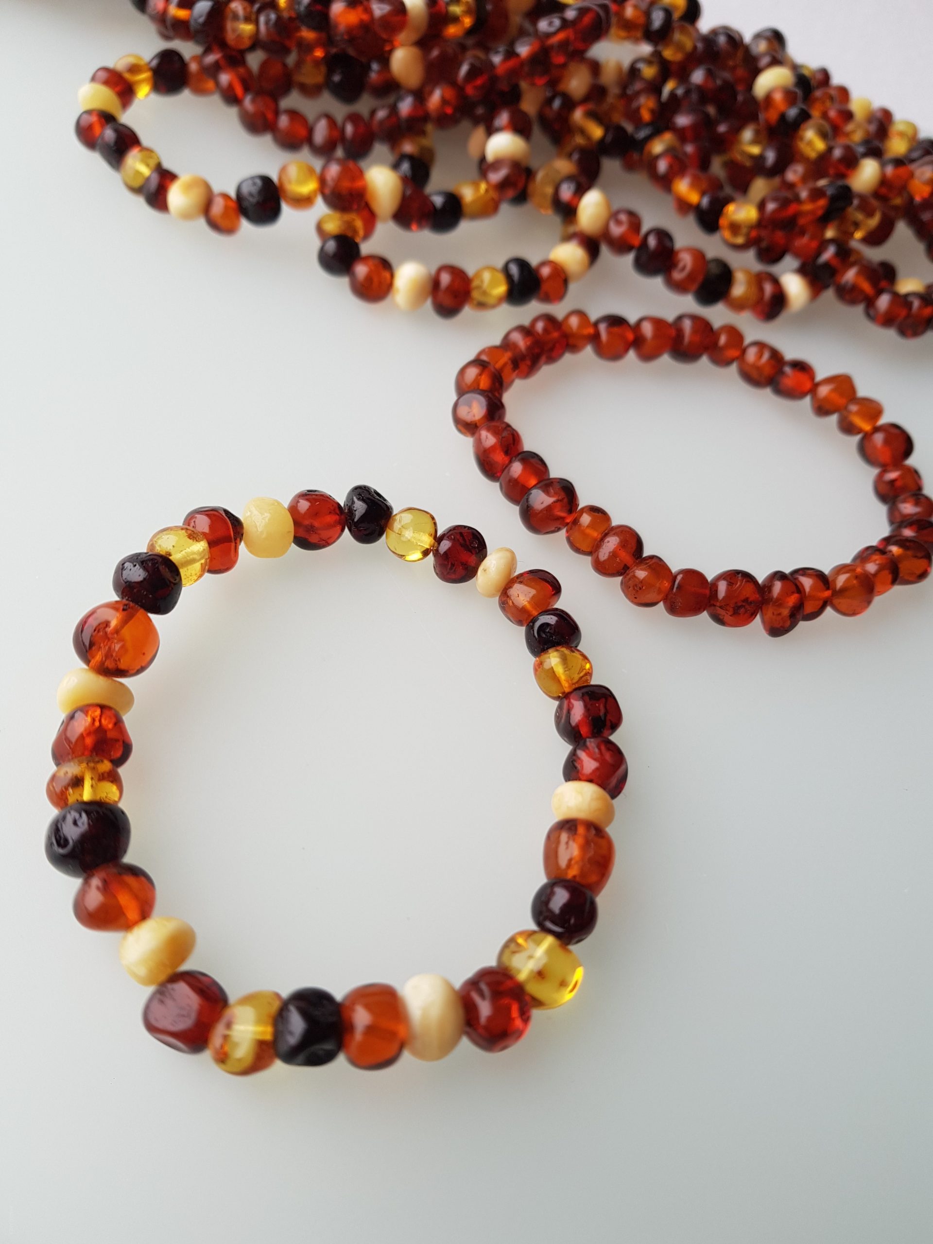 Various baroque necklaces Baltic amber wholesale