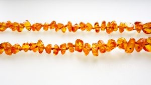 Brown Amber Necklace For Kids