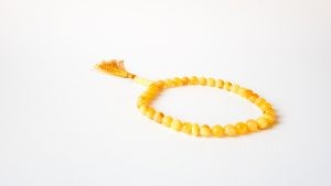 Muslim Rosary With Yellow Amber