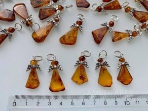Wholesale of Baltic amber angels