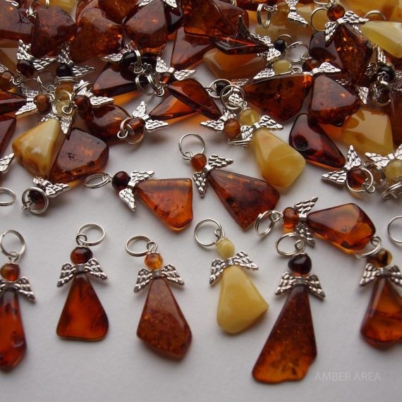 Wholesale of Baltic amber angels